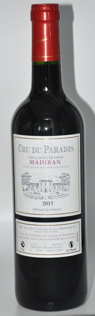 CRU DU PARADIS TRADITION 2015